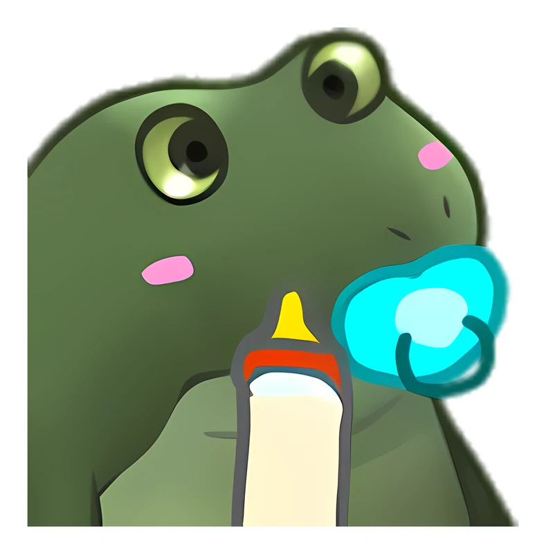 Bufo Baby sticker