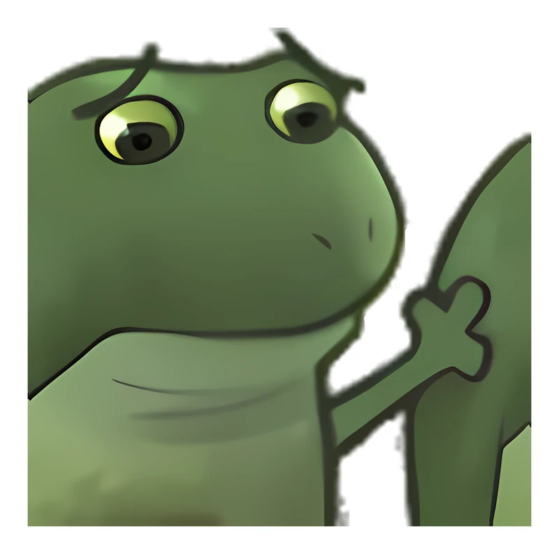 Bufo Backpat sticker