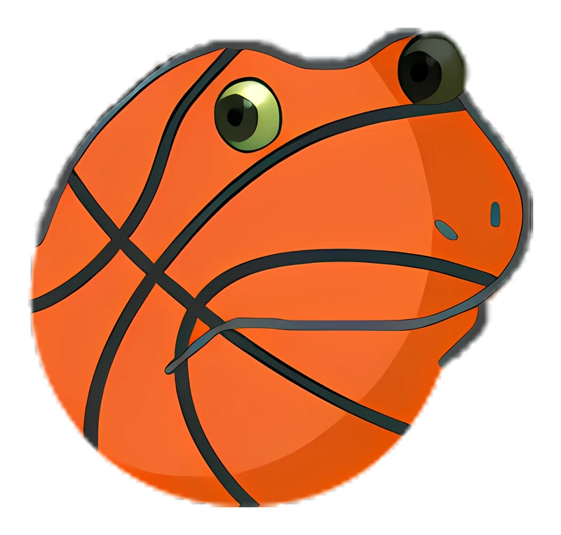 Bufo Basketball sticker