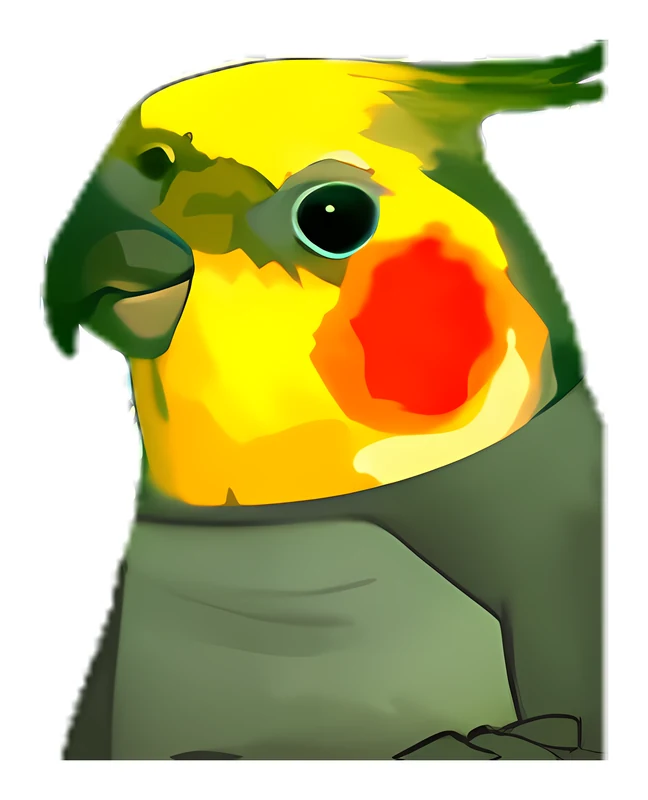 Bufo Bird sticker
