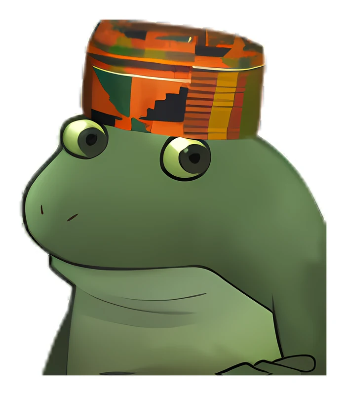 Bufo Black History sticker