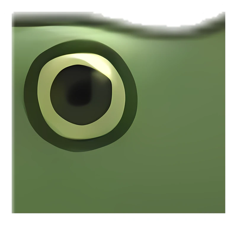 Bufo Blank Stare 0 0 sticker