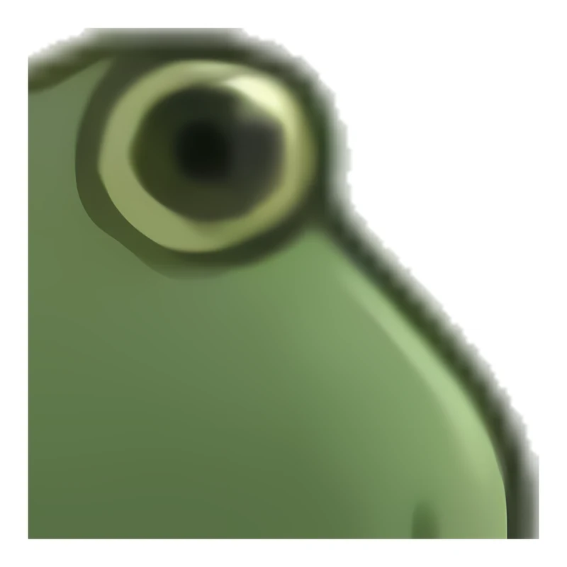 Bufo Blank Stare 1 0 sticker
