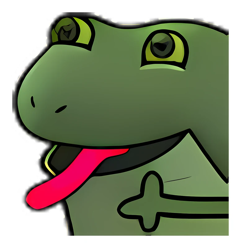 Bufo Blem sticker