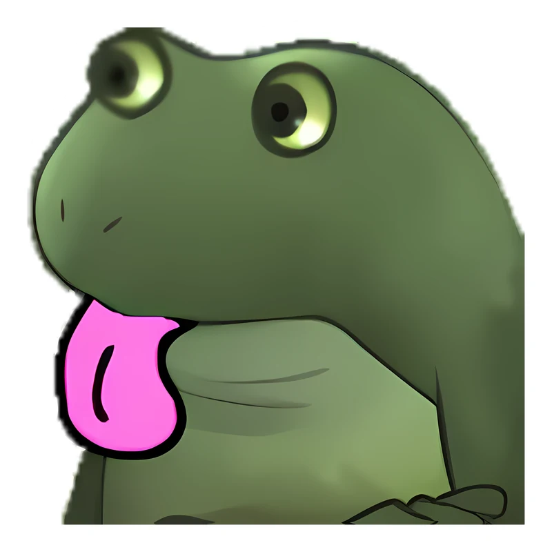 Bufo Blep sticker