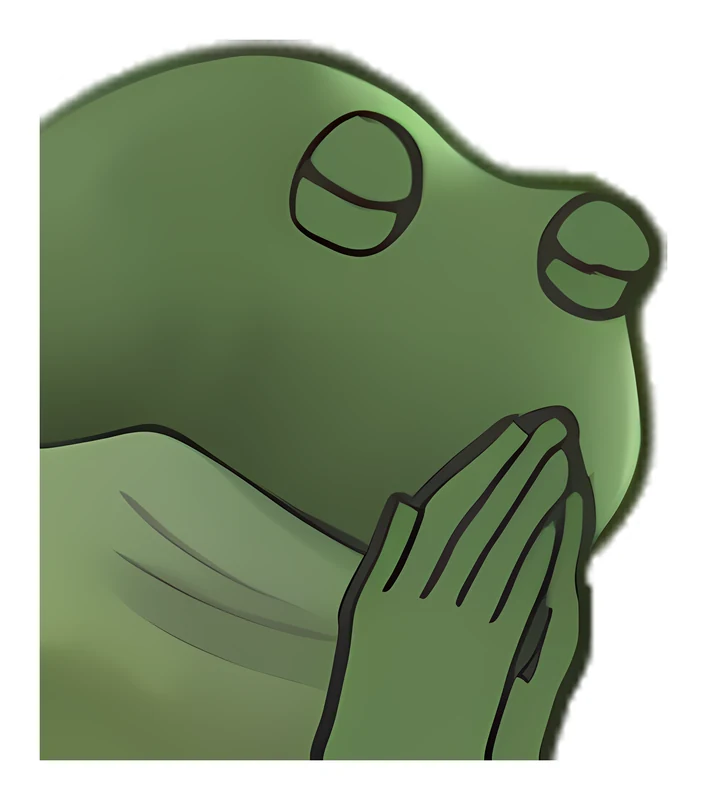 Bufo Bless Back sticker