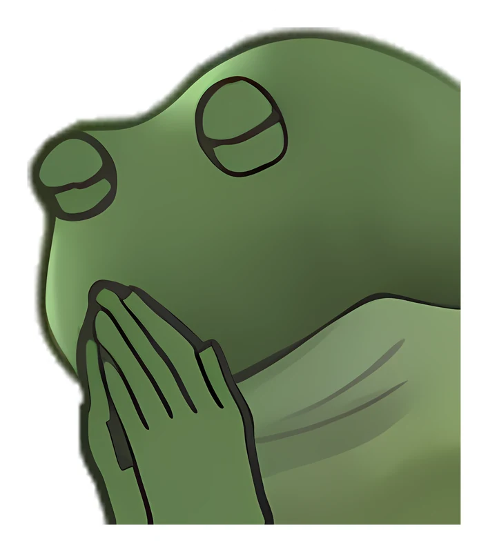 Bufo Bless sticker