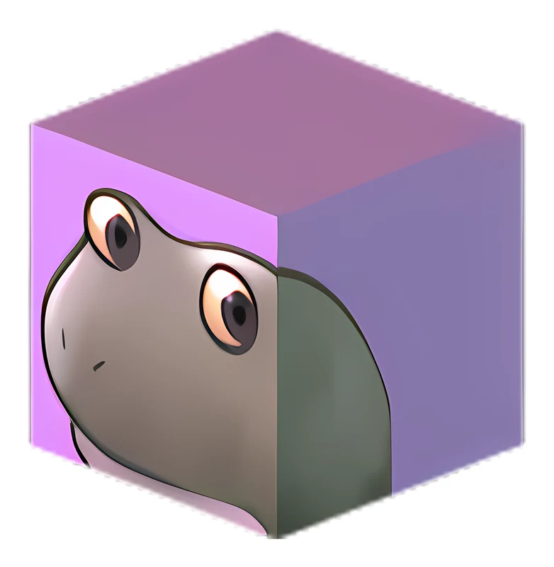Bufo Block sticker