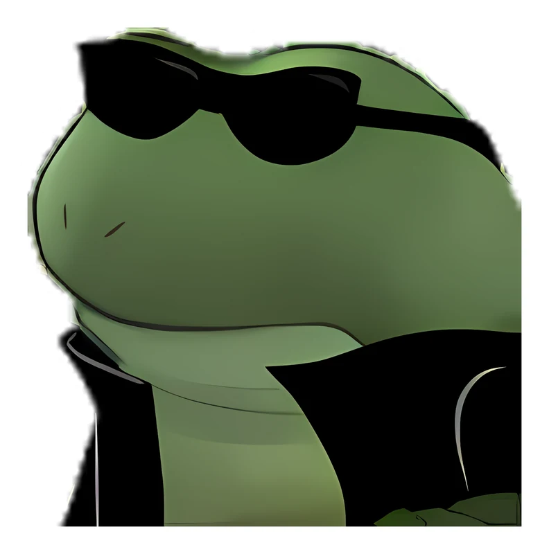Bufo Bouncer Says Its Time To Go Now sticker
