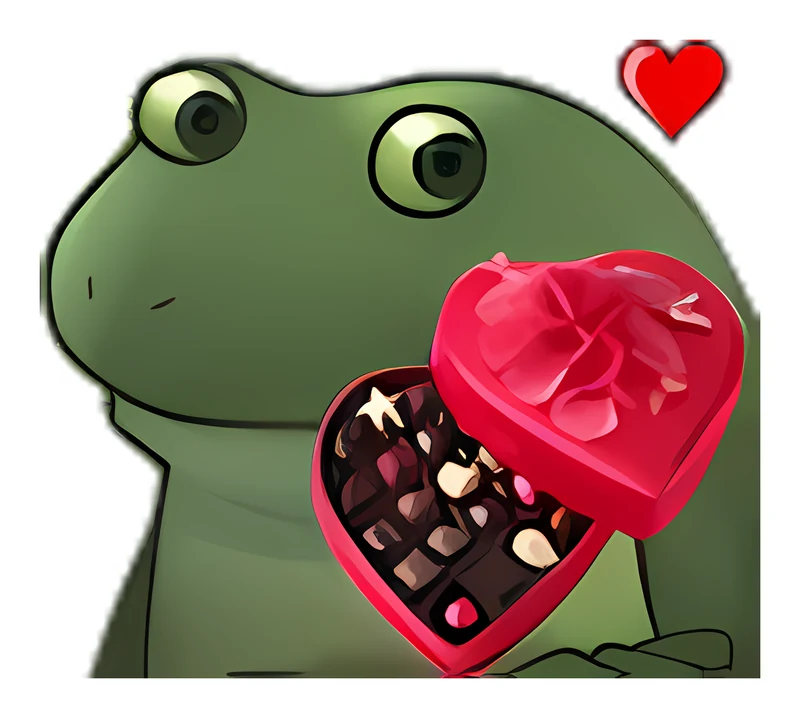 Bufo Box Of Chocolates sticker