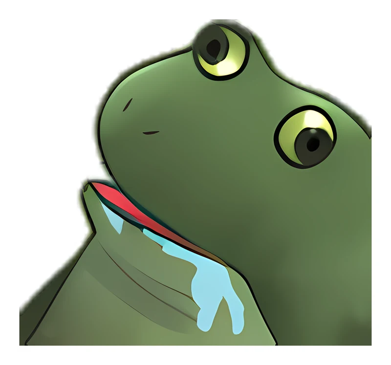 Bufo Brain Damage sticker