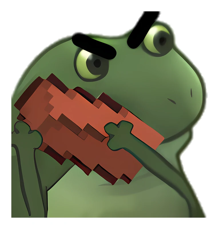 Bufo Brick sticker