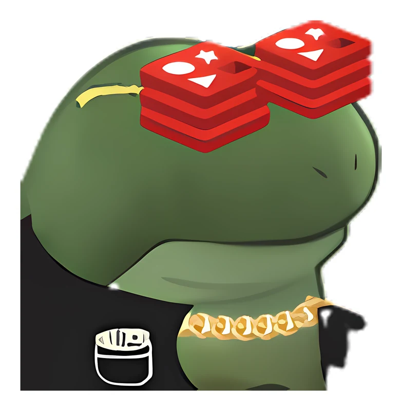 Bufo Cache Buddy sticker