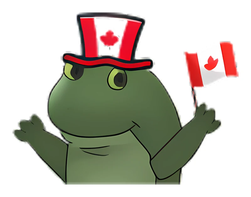 Bufo Canada sticker