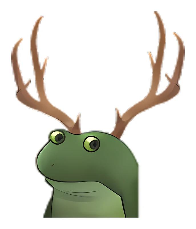 Bufo Caribou sticker
