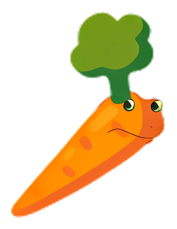 Bufo Carrot sticker