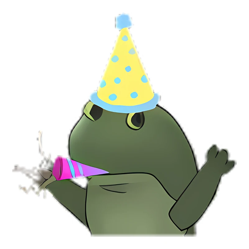 Bufo Celebrate sticker
