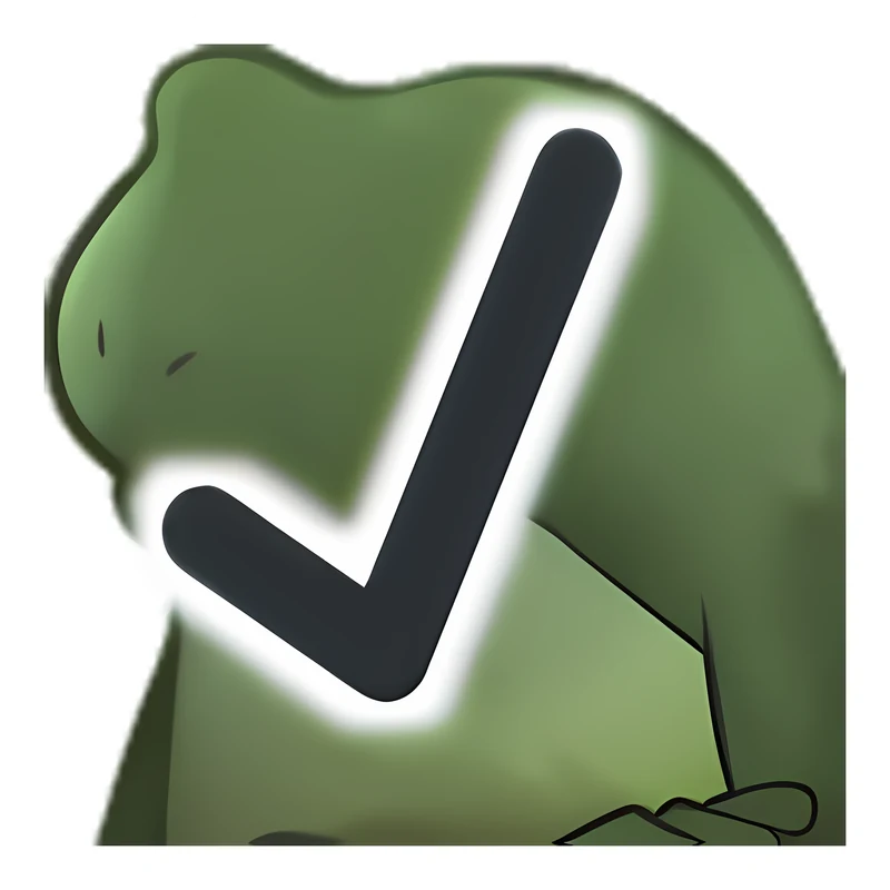 Bufo Check sticker