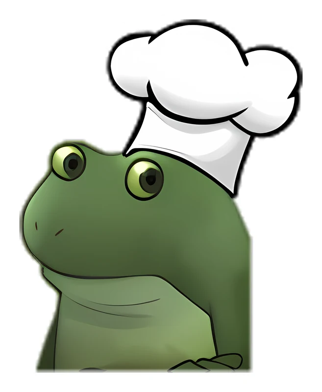 Bufo Chef sticker
