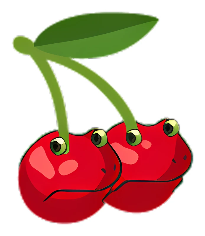 Bufo Cherries sticker