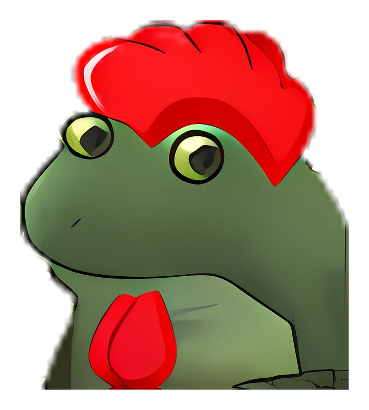 Bufo Chicken sticker