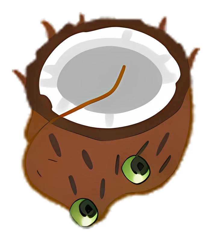 Bufo Coconut sticker