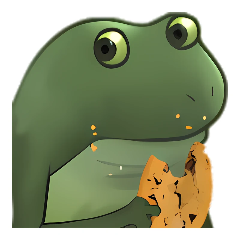 Bufo Cookie sticker