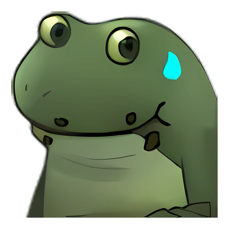 Bufo Crumbs sticker