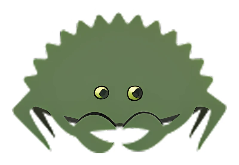 Bufo Crustacean sticker