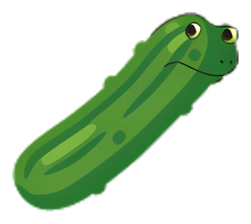 Bufo Cucumber sticker