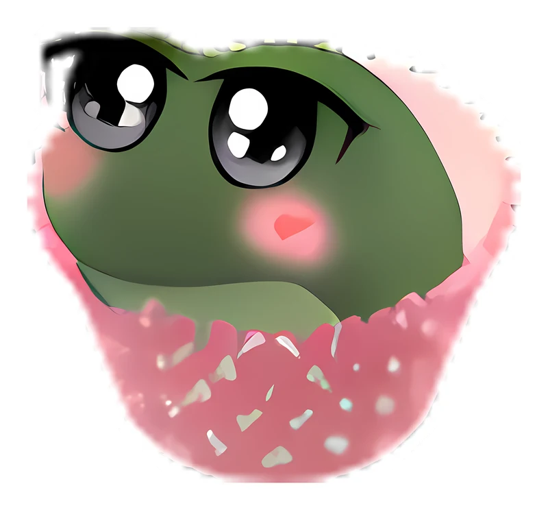 Bufo Cupcake sticker