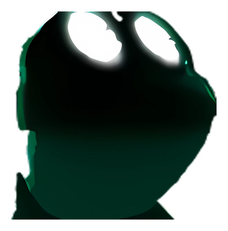 Bufo Develops Clairvoyance While Trapped In The Void sticker