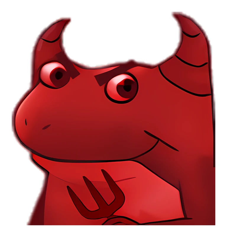 Bufo Devil sticker