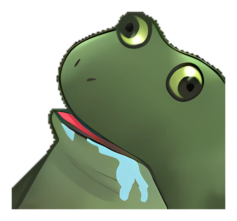 Bufo Discombobulated sticker