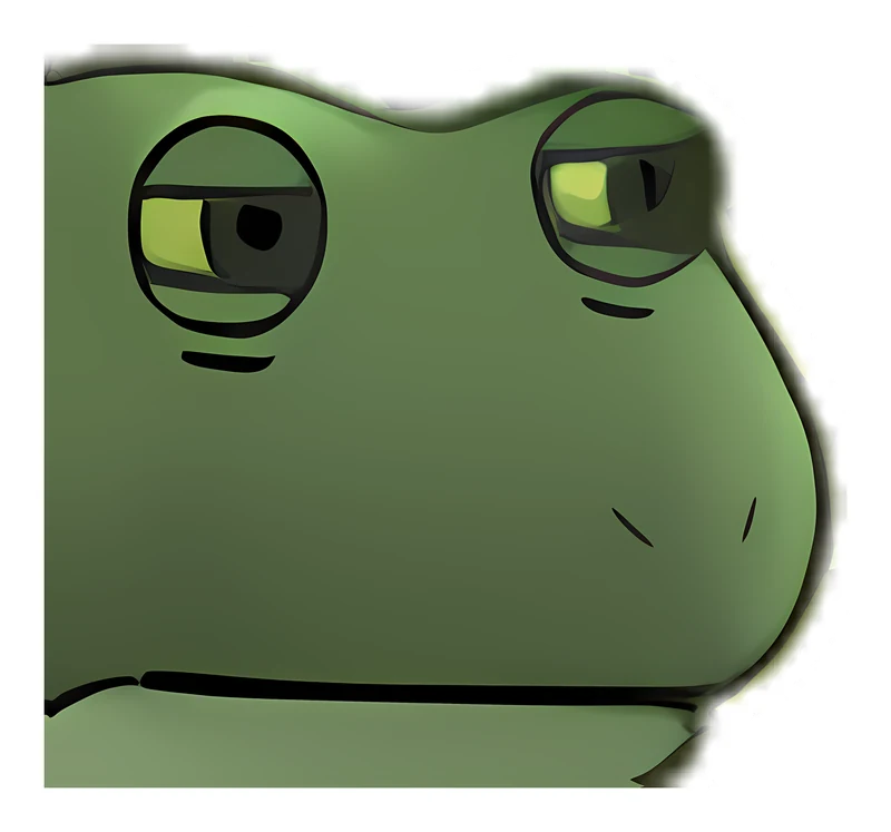 Bufo Doesnt Believe You sticker