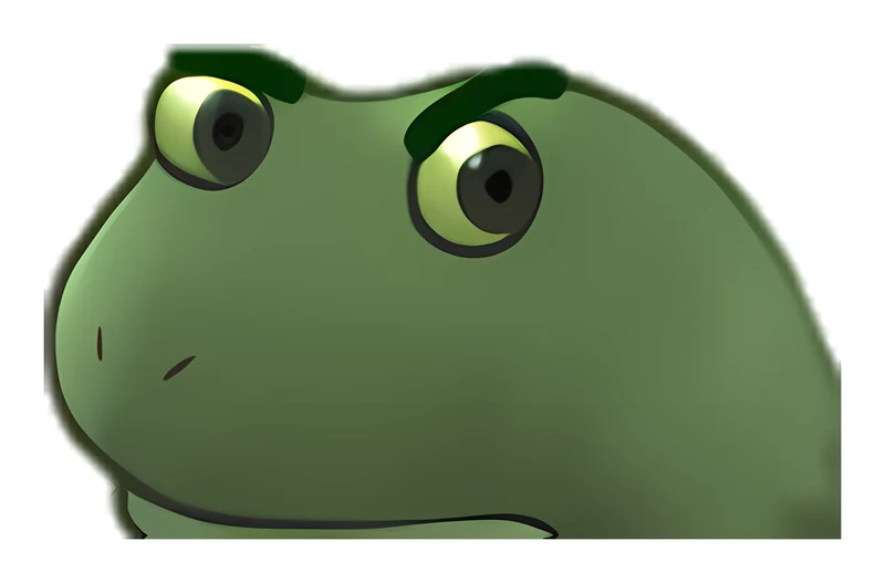 Bufo Doesnt Wanna Get Out Of The Bath Yet sticker