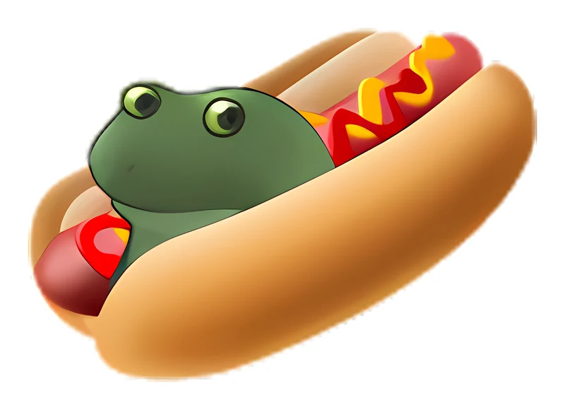 Bufo Dog sticker