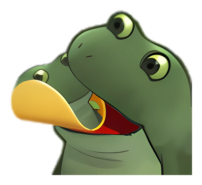 Bufo Eats A Bufo Taco sticker