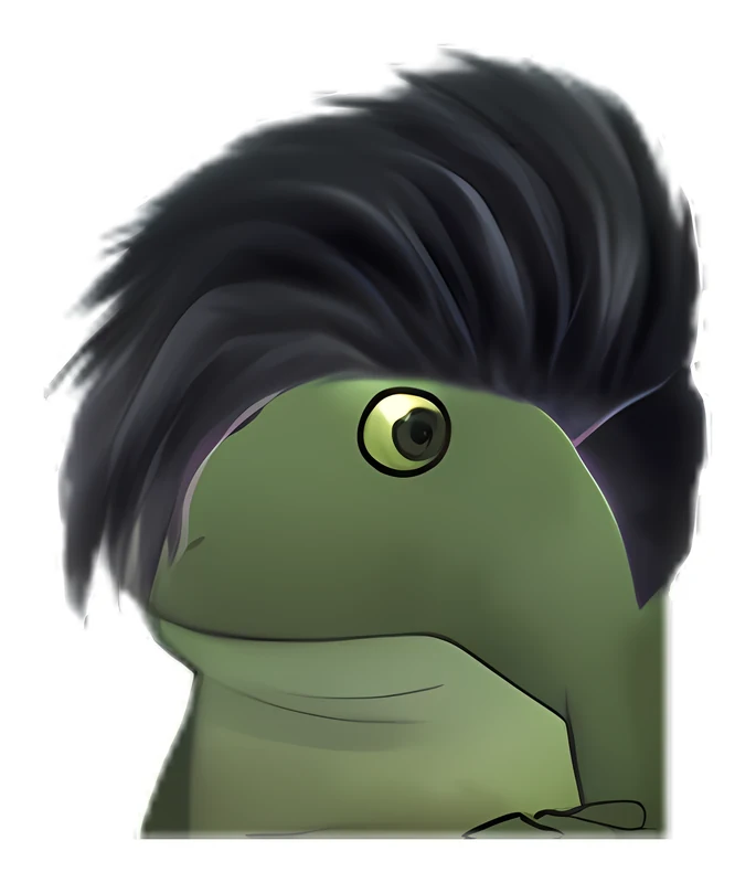 Bufo Emo sticker