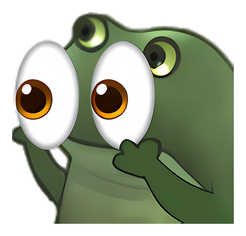 Bufo Eyes sticker