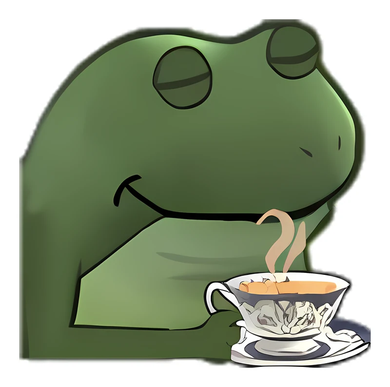 Bufo Fancy Tea sticker