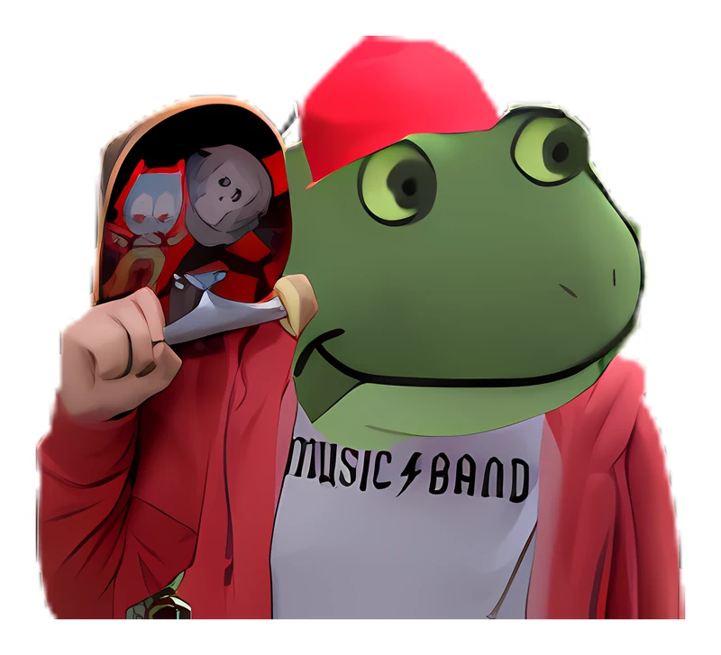 Bufo Fellow Kids sticker