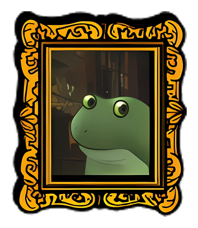 Bufo Fine Art sticker