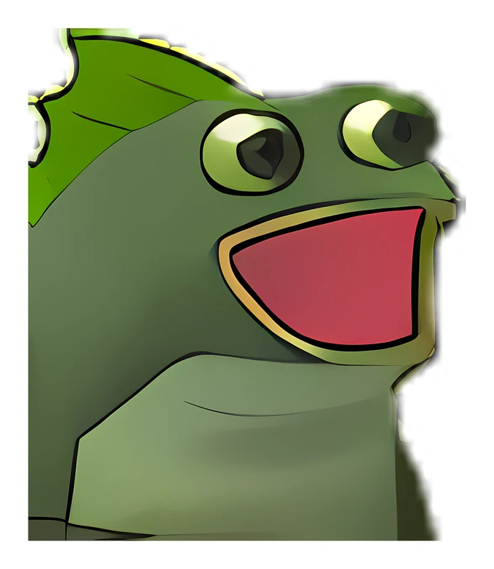 Bufo Fish sticker