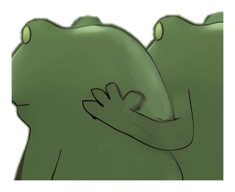 Bufo Friends sticker