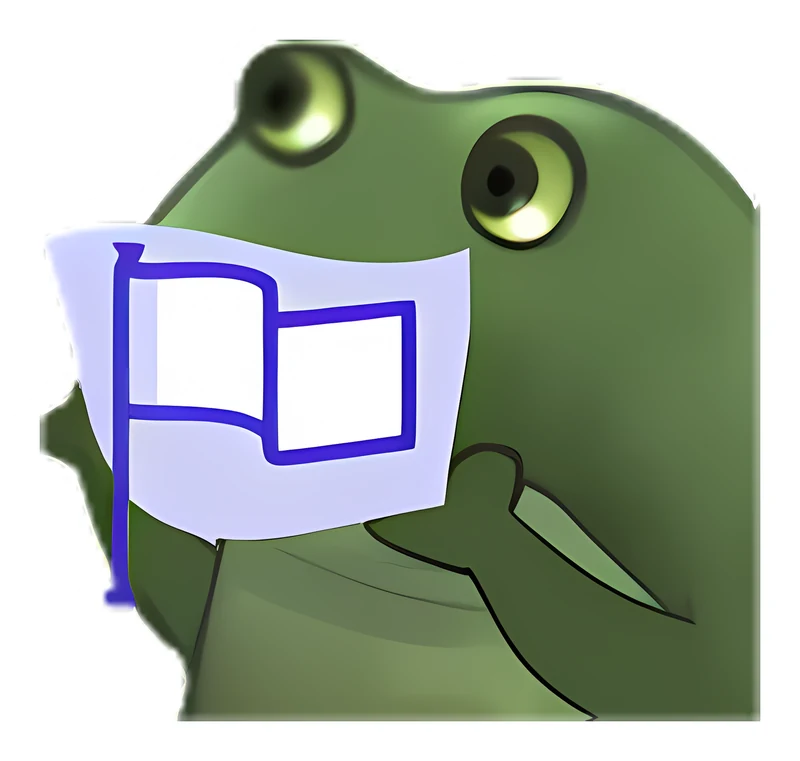 Bufo Gives You A Feature Flag sticker