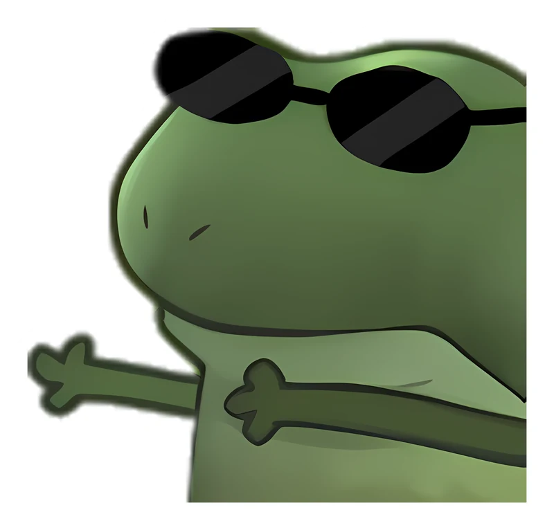 Bufo Goggles Are Too Tight sticker