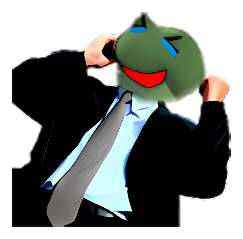 Bufo Hahabusiness sticker
