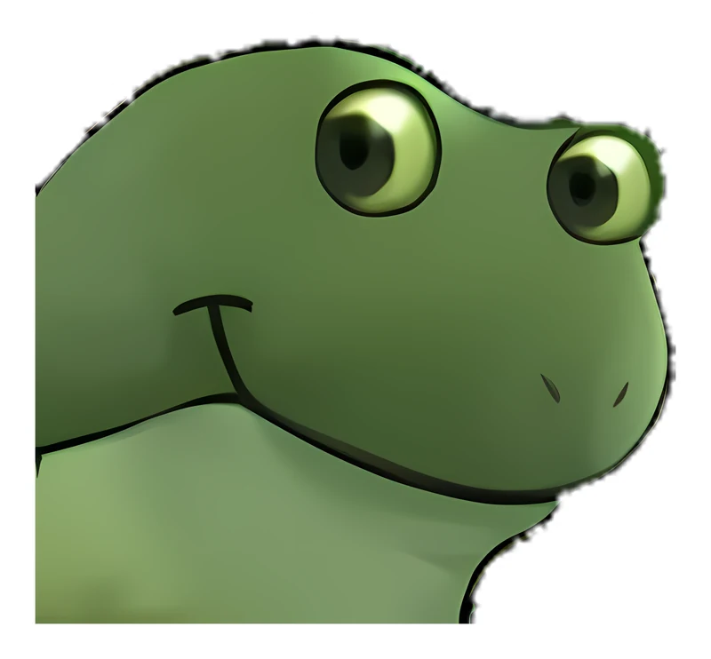 Bufo Happy sticker