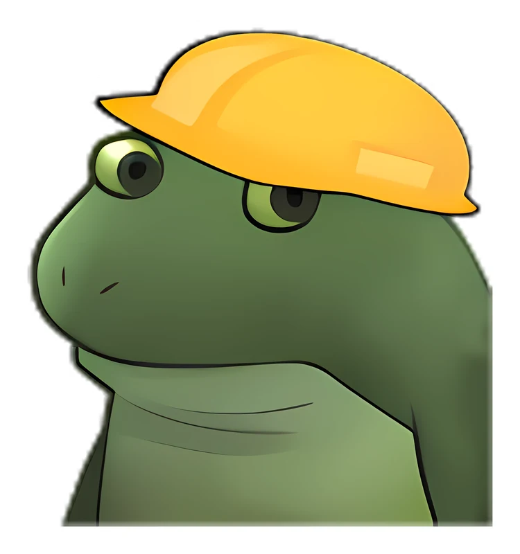 Bufo Hardhat sticker